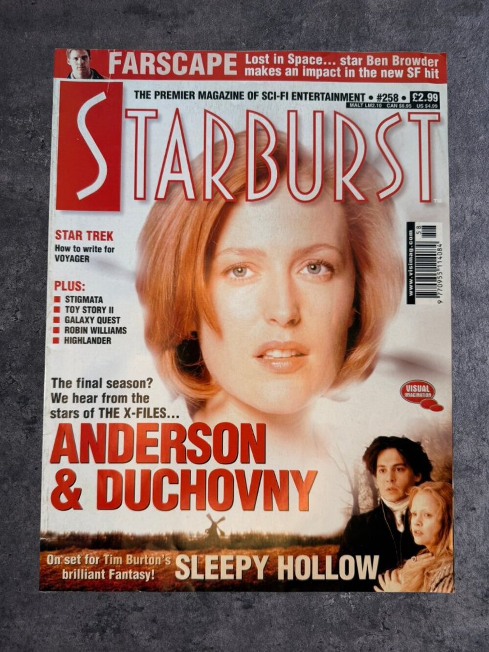 Starburst Magazine #258 Vol 24 Number 7 Gillian Anderson Cover (68)